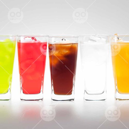 INW010722095_Colorful Drinks on a White Background_Free